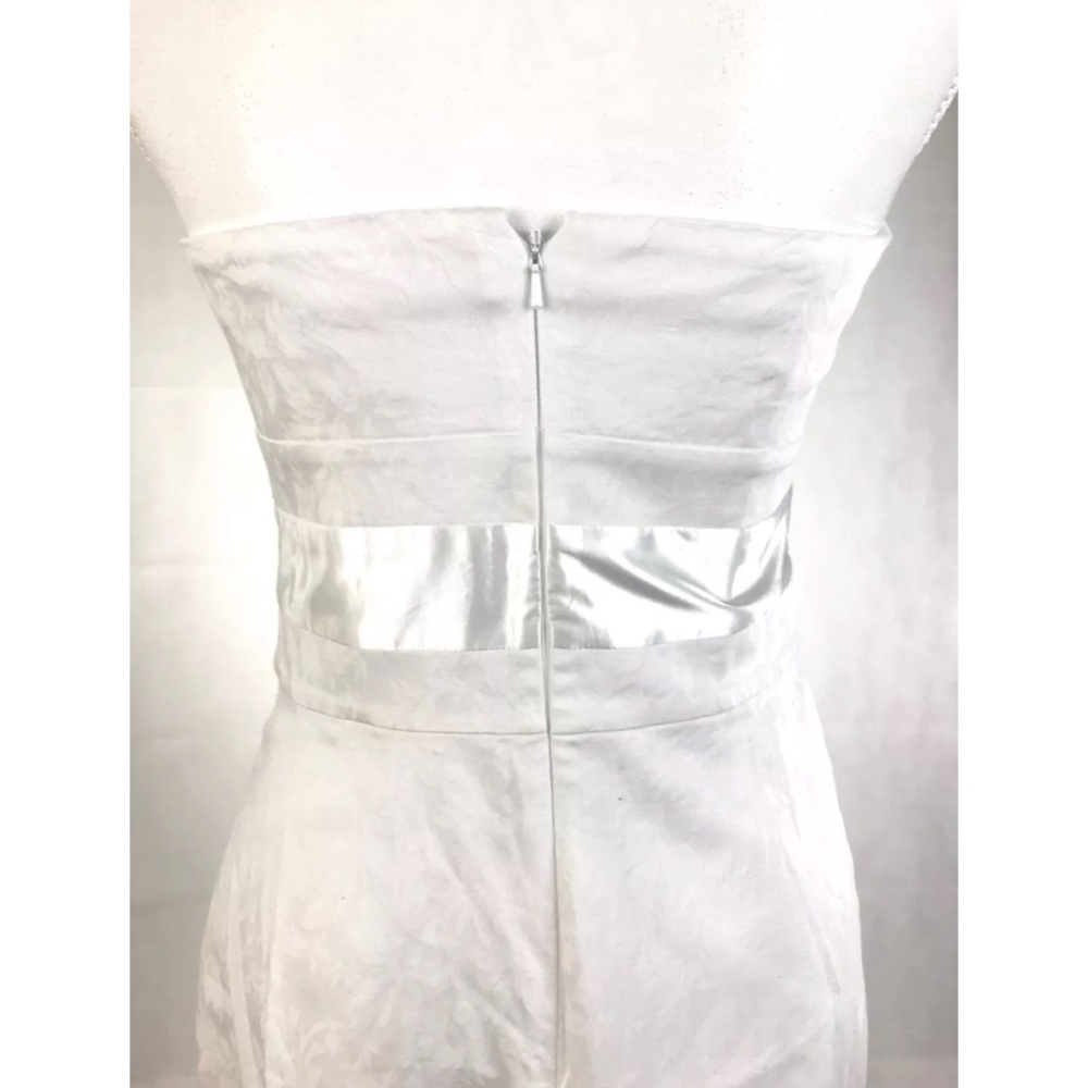 WHBM Strapless White Cocktail Dress - Picture 5 of 7